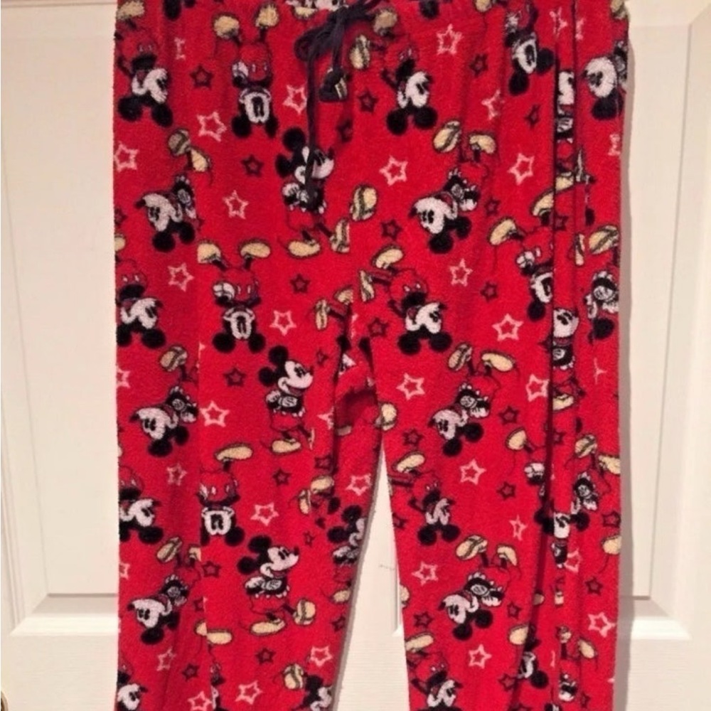Fuzzy pajama pants
